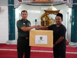 Sambut Ramadhan 1447 H, Pangdam II/Sriwijaya Instruksikan Karya Bakti Pembersihan Masjid