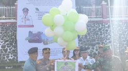Wujud Nyata Sinergi TNI dan Lintas Sektoral, Kodim 1310/Bitung Apel Bersama Pencanangan Gerakan Indonesia Asri di Kabupaten Minut