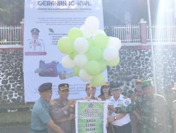 Wujud Nyata Sinergi TNI dan Lintas Sektoral, Kodim 1310/Bitung Apel Bersama Pencanangan Gerakan Indonesia Asri di Kabupaten Minut