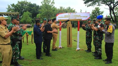 TMMD Sengkuyung I tahun 2026 di Ds. Bonagung Tanon, dibuka hari ini oleh Bupati Sragen