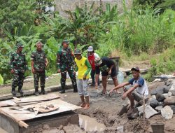 Dandim 0732/Sleman Pastikan Pembangunan Jembatan Berjalan Sesuai Rencana