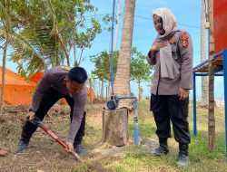 Mahasiswa STIK Angkatan 83 Sindikat 8 Melaksanakan Perencanaan Pembangunan Sumur Bor dan pendataan kebutuhan masyarakat seneudeun Kabupaten Aceh Utara