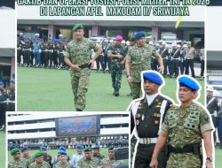 Kasdim 0418/Palembang Hadiri Upacara Gelar Operasi Gaktib dan Yustisi TNI 2026 di Kodam II/Sriwijaya, Tegakkan Disiplin Adalah Kehormatan Prajurit