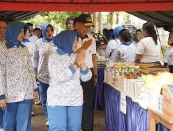 Semarak Sambut Ramadhan 2026, Kodaeral VII Gelar Olahraga Bersama dan Bazar Jalasenastri di Kupang