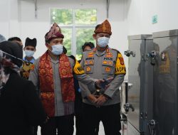 Wakapolda Sumsel hadiri Peresmian Serentak 1.179 SPPG oleh Presiden Prabowo