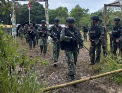 Di Hutan Jampang Tengah Sukabumi, Yonif 2 Marinir Laksanakan Latihan Triwulan I Tahun 2026