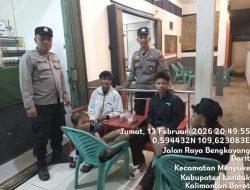 Gencarkan Patroli Pada Malam Hari Samapta Polsek Mentuke Berikan Imbauan