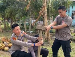 Mahasiswa STIK Angkatan 83 Bangun Sumur Bor untuk Warga Terdampak Bencana di Aceh Utara