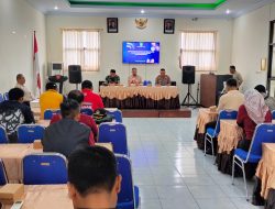 TNI dan Forkopimcam Tugu Perkuat Kamtibmas Jelang Ramadan di Trenggalek