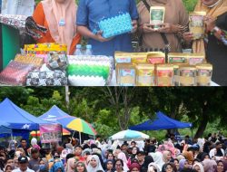 Hadiri Pasar Sore Kalaki, Bupati Bima Kunjungi Lapak UMKM