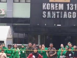 Tumbuhkan Semangat Kebersamaan, Persit KCK Cab. LXII Kodim 1310/Bitung, Olahraga Bersama dan Lomba Permainan Tradisional Peringati HUT Ke-80 Persit
