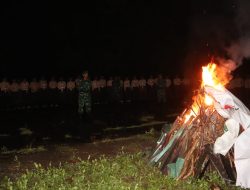 Kegiatan Api Unggun KKRI berlangsung Khidmat