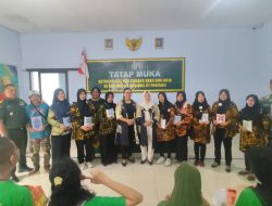 Ketua Persit KCK Cabang XXXII Kodim 0818 Kunjungi Ranting 8 Koramil 0818/07 Pakisaji, Perkuat Pembinaan dan Tebar Kepedulian Sosial