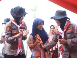 Mahasiswa STIK Angkatan 83 Laksanakan Trauma Healing bagi Anak-Anak Terdampak Banjir di Desa Seunuddon Aceh Utara