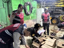 Operasi Pekat Musi 2026: Polda Sumsel Sita Ratusan Botol Miras di Palembang