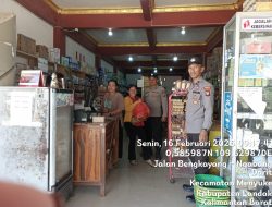 Patroli Siang Hari Samapta Polsek Mentuke Berikan Imbauan Kamtibmas