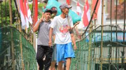 Jembatan Gantung Prigi Rampung, Mobilitas Warga Watulimo Kian Lancar