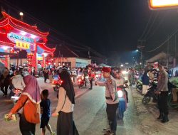 Cegah Macet dan Curat, Polisi Amankan Ibadah Malam Imlek di Ngabang