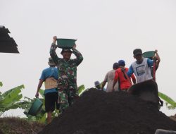 Cuaca Bukan Halangan Dalam Membangun Jembatan Gantung Garuda
