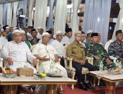 Pererat Ukhuwah Menjelang Ramadhan, Kasdim 0825/Banyuwangi Hadiri Haul Al Habib Alwi Bin Ali Al Haddar di Genteng
