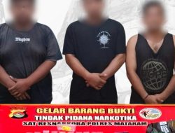 Polisi Bongkar Peredaran Sabu di Mataram dan Lombok Barat