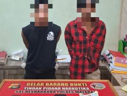 Polresta Mataram Ungkap Dua Kasus Narkoba Sehari