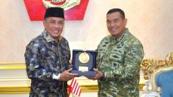 Jajaki Pembangunan Batalyon Marinir, Bupati Bima Temui Pangkomar