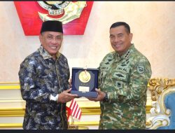 Jajaki Pembangunan Batalyon Marinir, Bupati Bima Temui Pangkomar