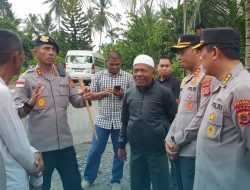 Kapolda Aceh Tinjau Jembatan Putus di Jeunieb, Tekankan Percepatan Pembangunan Jembatan Bailey