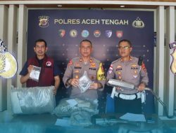 Polres Aceh Tengah Ungkap 8 Kasus Narkotika dan Paparkan Hasil Operasi Keselamatan Seulawah 2026