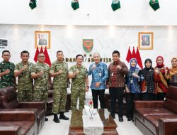 Tingkatkan Validitas Data Statistik, Pangdam II/Sriwijaya Terima Audiensi BPS Sumsel