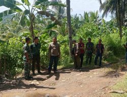 Dandim 0806/Trenggalek Tinjau Lahan Calon Markas Yon Teritorial Pembangunan di Panggul