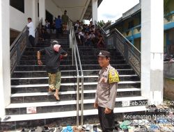 Polsek Ngabang Laksanakan Pengamanan Shalat Jumat di Masjid Baiturrahman Dan Masjid Al-Hidayah
