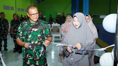 Komandan Kodaeral XIV Resmikan Moro Sangaji Gym, Sekaligus Lepas Purna Tugas Sahli A Kodaeral XIV