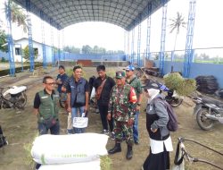 Babinsa Malangsuko Kawal Sergab, Sinergi TNI–Bulog Perkuat Ketahanan Pangan di Tumpang