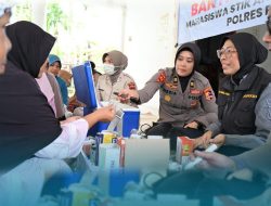 Mahasiswa STIK Angkatan 83/WPS Gelar Pengabdian Masyarakat di Wilayah Hukum Polres Pidie