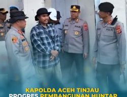 Kapolda Aceh Tinjau Pembangunan 150 Unit Huntap bagi Korban Banjir di Aceh Tamiang
