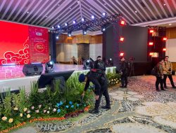 Brimob PMJ Pastikan Keamanan Perayaan Imlek 2577 Kongzili di Hotel Grand Sahid Jaya