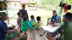 Momen Humanis TMMD 127: TNI dan Anak-Anak Kampung Sisir Berbagi Tawa dan Canda