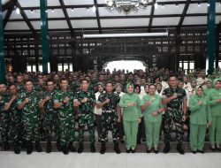 Danrem 083/Baladhika Jaya Pamitan di Kodim 0818/Malang-Batu, Tegaskan Kebersamaan dan Kepedulian Prajurit