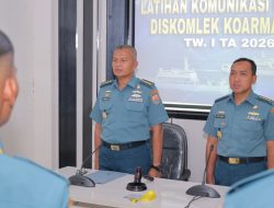 Tingkatkan Profesionalisme Prajurit, Diskomlek Armada III Gelar Latihan Komunikasi Caraka