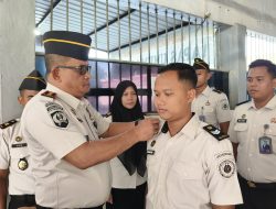 13 Pegawai Lapas Kelas IIB Langsa Terima Penyematan Pangkat, Kalapas Tekankan Profesionalisme dan Integritas