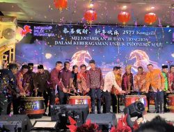 Danrem 031/WB Brigjen TNI Agustatius Sitepu Hadiri Perayaan Imlek, Pererat Silaturahmi dengan Masyarakat Tionghoa Pekanbaru