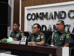 Update KDKMP : Kodam II/Sriwijaya 46 Titik Progres 100%, Pangdam II/Sriwijaya Ikuti Rapat Evaluasi Bersama Wapang TNI
