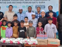 Polres Batu Bara Ulurkan Tangan, Berbagi Kebahagiaan Ramadan Bersama Anak Yatim di Panti Asuhan Darut Taufiq