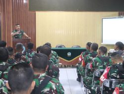 Upgrade Kemampuan Babinsa Kodim Sleman Gelar Pembekalan Intelijen