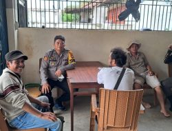 Patroli Rutin Polsubsektor Jelimpo Untuk Menjaga Kamtibmas Tetap Kondusif Di Wilayahnya