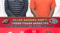 Pemuda 18 Tahun Dibekuk di Karang Bagu, Polisi Sita 8,54 Gram Sabu