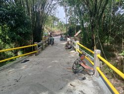Satgas TMMD Kodim 0732/Sleman Percantik Tampilan Jembatan
