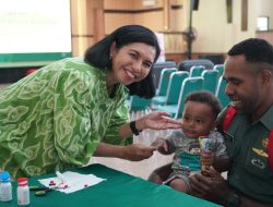 Sentuhan Kasih untuk Keluarga Prajurit, Posyandu Siklus Hidup Kasuari Hadirkan Kepedulian Nyata